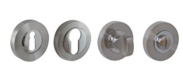 ProGriff TD-Bastian auf Rosette–Chrom/Nickel matt